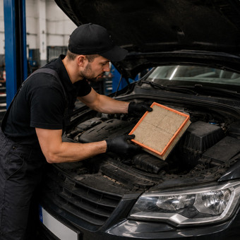Oro filtro keitimas Vilnius Automobilių dalys! Serviso paslaugos! nuotrauka 3