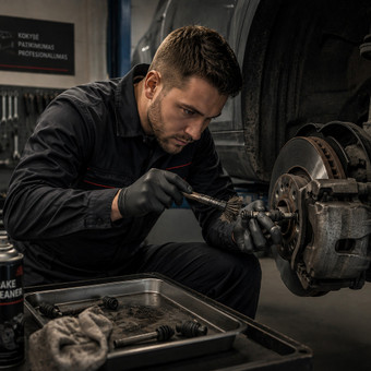 Stabdžių sistemos profilaktika Vilnius Automobilių dalys! Serviso paslaugos! nuotrauka 6