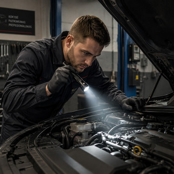 Automobilio paruošimas techninei apžiūrai Vilnius Automobilių dalys! Serviso paslaugos! nuotrauka 1