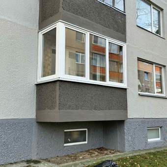 Balkonų stiklinimas Šiauliai Remigijus nuotrauka 7