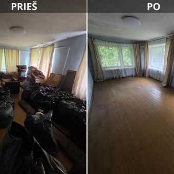 Statybinių atliekų išvežimas Širvintų rajonas MB Dimston nuotrauka 1