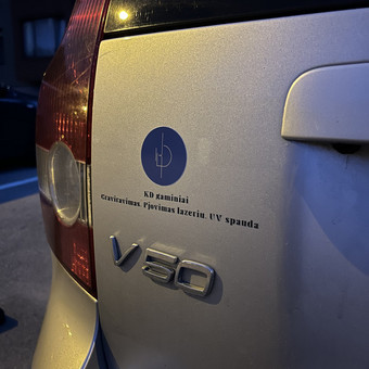 UV spaudos paslaugos Klaipėda Karolis Dambrauskas nuotrauka 1