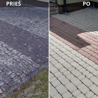 Plovimas aukštu slėgiu Panevėžys Darius Basevičius nuotrauka 2