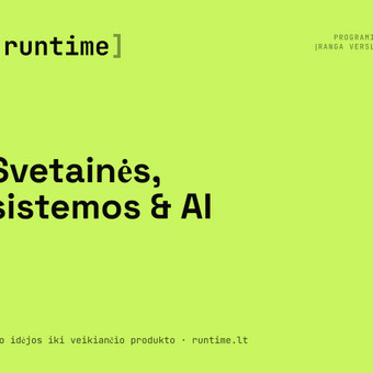 Programavimas su Node.js Vilnius Džiugas B. nuotrauka 1