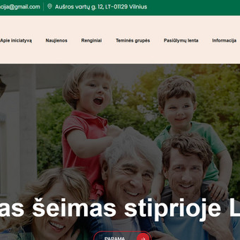 Svetainės naudojant Elementor PRO Kaunas Jonas nuotrauka 16