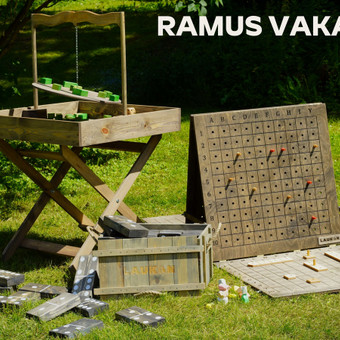 RAMUS VAKARAS rinkinys Vilnius LAUKAN – lauko ir vidaus žaidimų nuoma nuotrauka 3