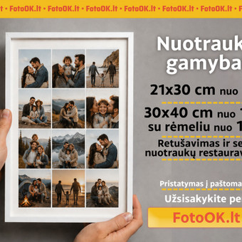Nuotraukų koliažų kūrimas Vilnius M. D. nuotrauka 2