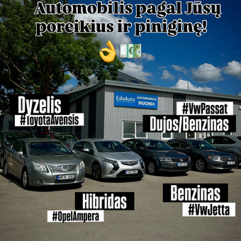 Ekonomiškų automobilių nuoma Šiauliai UAB "EdoAuto" nuotrauka 8