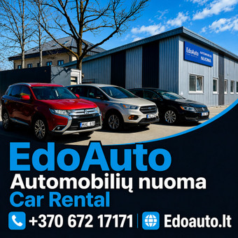 Lengvųjų automobilių nuoma Šiauliai UAB "EdoAuto" nuotrauka 1