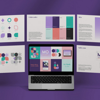 Vizualinio identiteto vadovas (Brandbook) Klaipėda Viktorija Ivanova nuotrauka 15