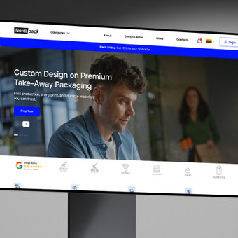 Svetainių dizainas (web design) Vilnius Lukas nuotrauka 2