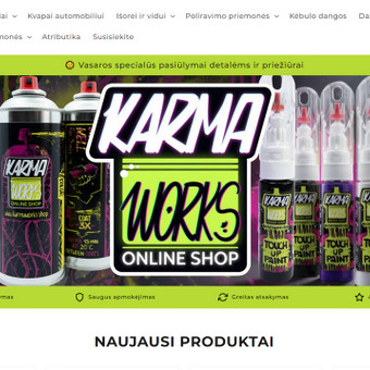 Svetainių dizainas (web design) Vilnius Laurynas Nomeika nuotrauka 2