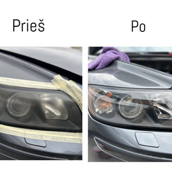 Automobilio žibintų poliravimas Kaunas AutoShine nuotrauka 3