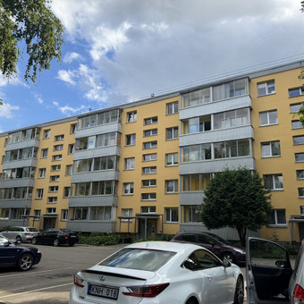 Dažymo darbai aukštyje Kaunas Mb VertikaPro nuotrauka 3