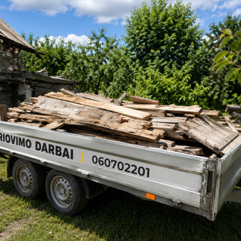 Statybinių atliekų išvežimas Ukmergės rajonas Karolis Jackūnas nuotrauka 1