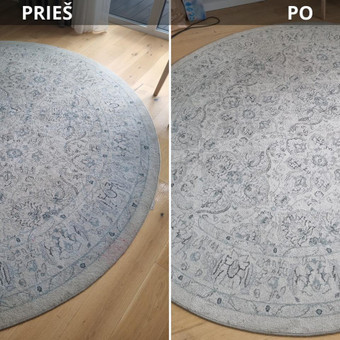 Kilimų valymas Vilnius Kviapianti švara ind.į. nuotrauka 6