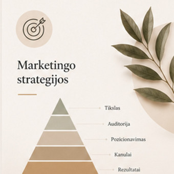 Marketingo strategijos kūrimas Kaunas Rinkodaros sprendimai nuotrauka 2