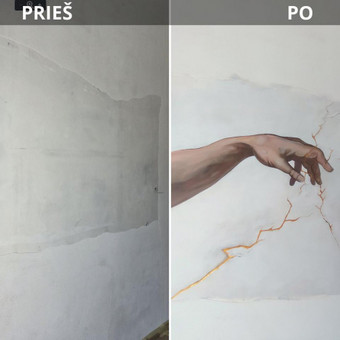 Sienų dekoravimas Vilnius Art Crafter nuotrauka 4
