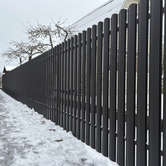 Skardinės tvoros Šiauliai Metalinė riba nuotrauka 4