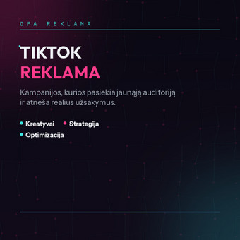 TikTok reklama Vilnius Aurimas nuotrauka 18