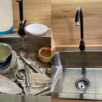 Buto valymas po nuomininkų Alytus MB Yes valymo darbai nuotrauka 10
