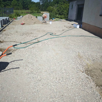 Trinkelių pagrindo paruošimas Klaipėdos rajonas Dainius nuotrauka 3