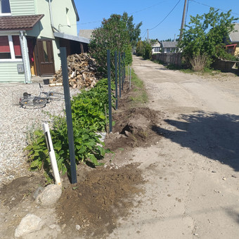 Stulpų betonavimas Klaipėdos rajonas Dainius nuotrauka 6