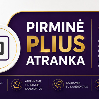 PIRMINĖ PLIUS ATRANKA Vilnius UAB "OnHR" nuotrauka 3