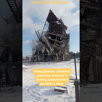 Pastatų griovimas Vilnius UAB Rytojaus Vizijos Projektai nuotrauka 5