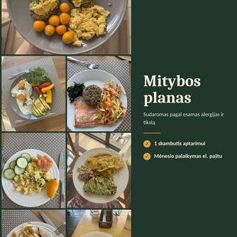 Mitybos plano sudarymas Vilnius Asta nuotrauka 1