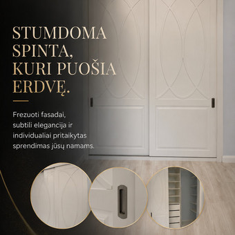 Stumdomų durų ir pertvarų gamyba Vilnius SPECBALDAI nuotrauka 8