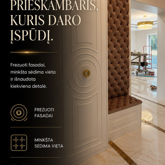 Prieškambario baldų gamyba Vilnius SPECBALDAI nuotrauka 6