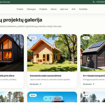 Svetainių kūrimas Kaunas Mantas Santockis nuotrauka 2