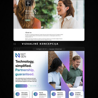 Svetainių dizainas (web design) Klaipėda Aurimas Jackevičius nuotrauka 3