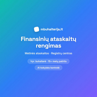 Finansinių ataskaitų rengimas, teikimas Kaunas mbuhalterija.lt nuotrauka 5