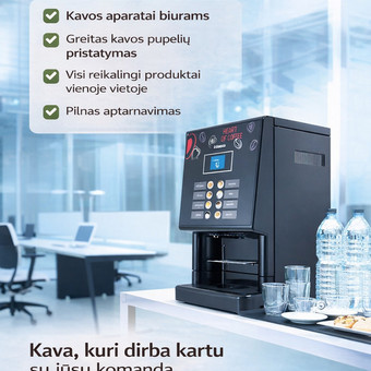 Biuro kavos aparatai Kaunas GeriamKava.lt nuotrauka 2