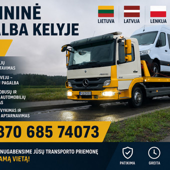 Tralo paslaugos Vilnius Mb Auto helper nuotrauka 1