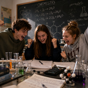 Mini chemijos klasė Panevėžys Milda nuotrauka 4