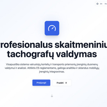 Svetainių kūrimas Vilnius Sistemium UAB nuotrauka 2
