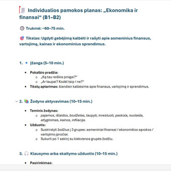 Teminė pamoka, skirta transportui arba finansams/ Тематический урок, посвящённый транспорту или финансам Ignalinos rajonas Ieva Jatulytė nuotrauka 5