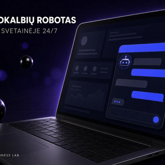 AI pokalbių robotas (chatbot) svetainei Vilnius Omni Business Lab nuotrauka 7