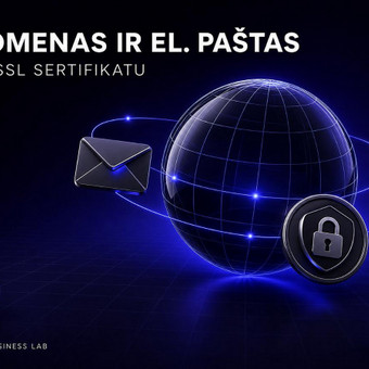 Domeno ir el. pašto sukonfigūravimas Vilnius Omni Business Lab nuotrauka 18