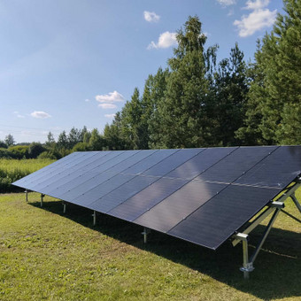 Saulės elektrinių montavimas Kaunas UAB Evieta Group nuotrauka 5