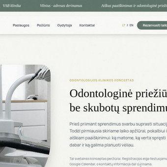 Svetainių dizainas (web design) Vilnius Kitoki nuotrauka 1