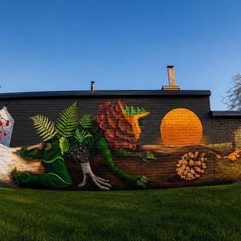 Grafiti piešimas Vilnius Povilas Kupcinskas nuotrauka 4