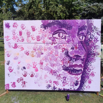 Interaktyvus grafiti performansas renginiams Vilnius Povilas Kupcinskas nuotrauka 5