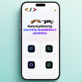 Mobiliųjų aplikacijų dizaino kūrimas Vilnius oners.dev.lt nuotrauka 3