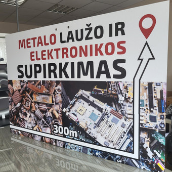Reklaminių Iškabų gamyba. Kaunas UAB STILINGA REKLAMA nuotrauka 15