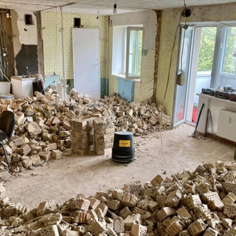 Pertvarų, sienų griovimas Kaunas Mindaugas Dambrauskas nuotrauka 1