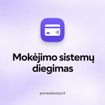 Mokėjimo sistemų pajungimas Šiauliai Ponas Obuolys, MB nuotrauka 5